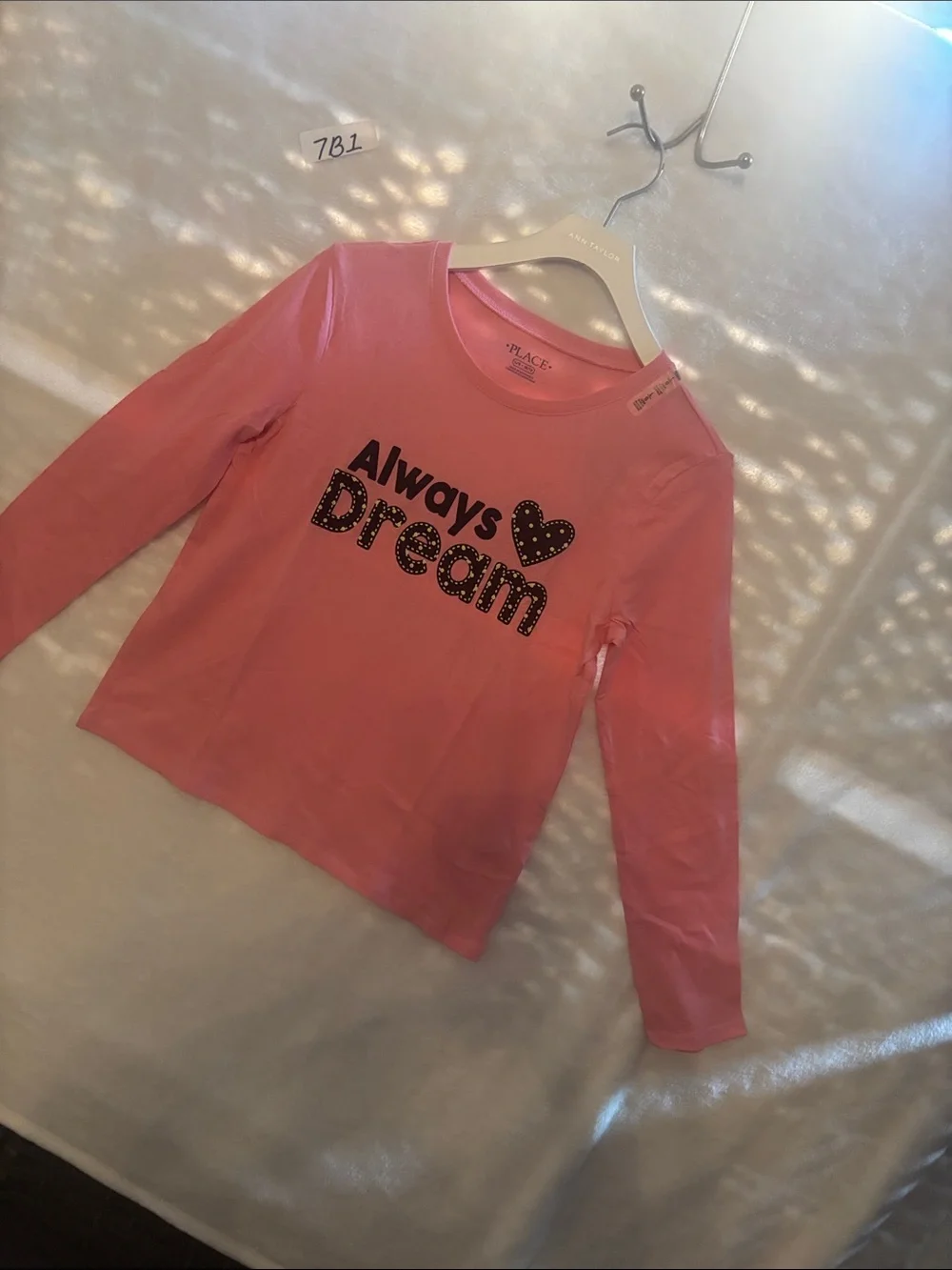 Always dream long sleeve girls 10/12 NWT